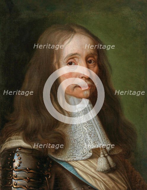 Portrait of Charles de La Porte (1602-1664), c. 1660. Creator: Champaigne, Philippe, de (1602-1674).