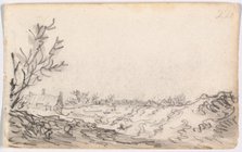A Dune Landscape, 1650-51. Creator: Jan van Goyen.