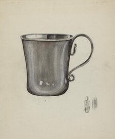 Silver Cup, c. 1936. Creator: Cecily Edwards.