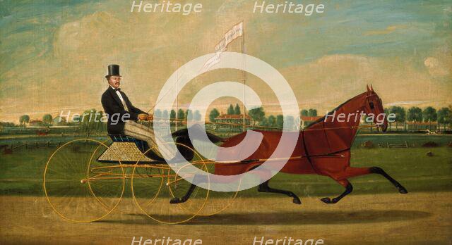 The Trotter, c. 1860. Creator: Charles S. Humphreys.