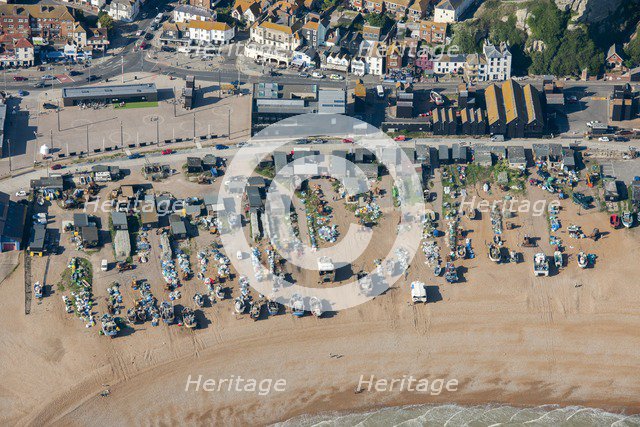 The Stade, Hastings, East Sussex, 2015. Artist: Damian Grady.