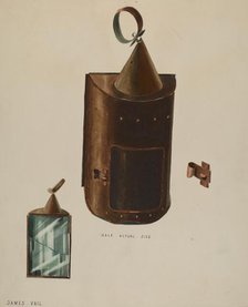 Lantern, c. 1936. Creator: James Vail.