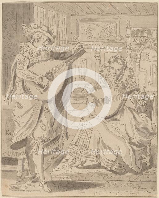 Musical Company, 1772, published 1774. Creator: Bernhard Schreuder.