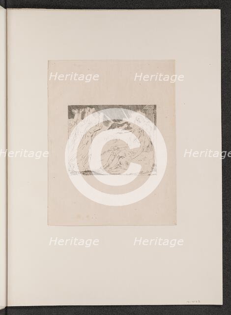 Job's Comforters, 1825. Creator: William Blake.