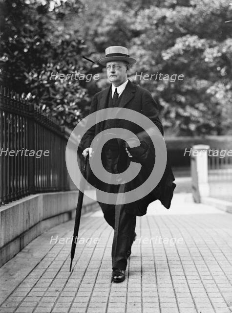 Charles S. Hamlin, Assistant Secretary of The Treasury, 1913. Creator: Harris & Ewing.