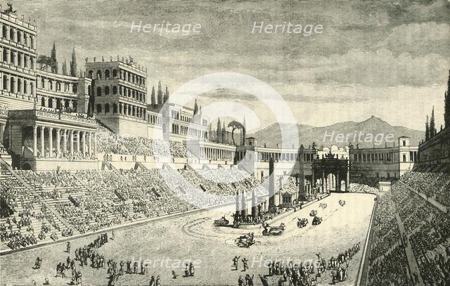 'The Circus Maximus (restoration)', 1890.   Creator: Unknown.