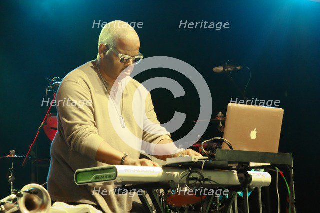 Terence Blanchard, Love Supreme Jazz Festival, Glynde Place, East Sussex, 2015.  Artist: Brian O'Connor.