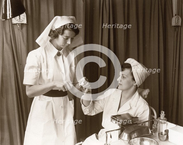 The Rowntree medical department, York, Yorkshire, 1955. Artist: Unknown