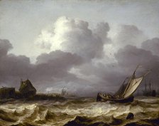 The storm, between 1640 and 1650. Creator: Allart van Everdingen.