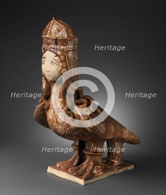 Figure of Harpy, Iran, 12th-early 13th century. Creator: Unknown.