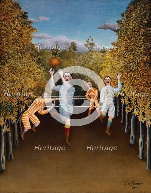 The Football Players, 1908.