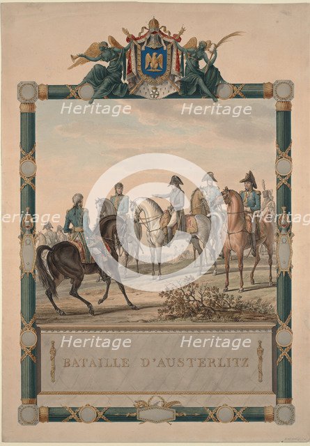 The Battle of Austerlitz on December 2, 1805, 1805. Artist: Vernet, Carle (1758-1836)