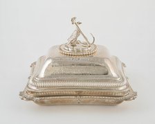 Entree Dish with Cover from the Hood Service, London, 1806/07. Creator: Paul Storr.