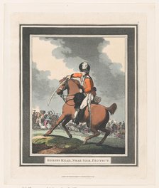 Horses Head, Near Side, Protect, September 1, 1798., September 1, 1798. Creator: Thomas Rowlandson.