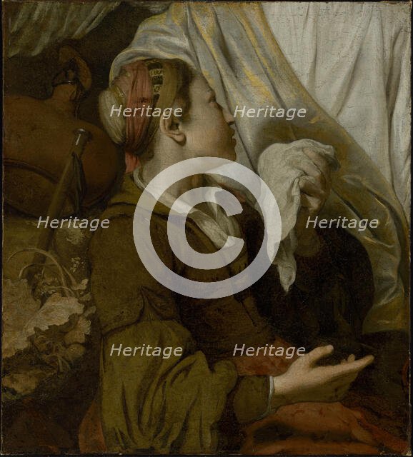 Hagar Weeping, early 1640s. Creator: Gerbrand van den Eeckhout.