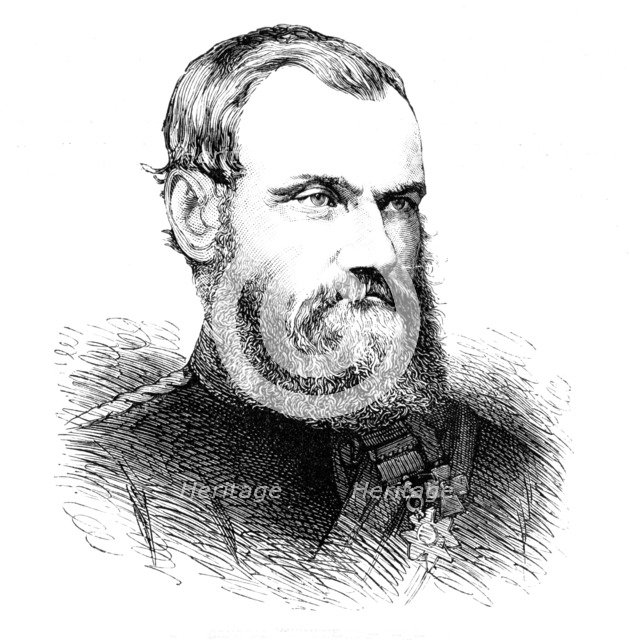 'General Sir Samuel Browne', c1880. Artist: Unknown.