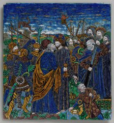 Plaque with The Betrayal of Christ, French, 15th century. Creator: Monvaerni.