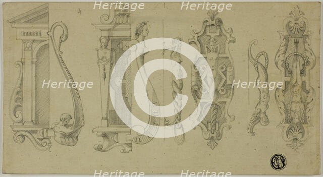 Ironwork Door Knockers, n.d. Creator: Unknown.