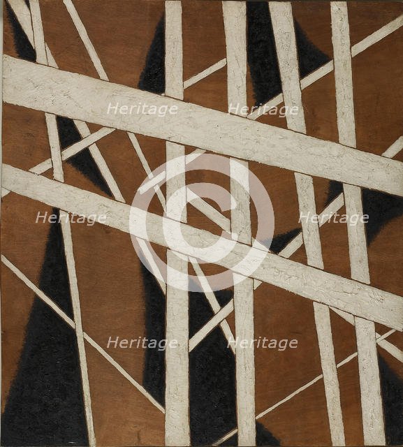 Spatial Force Construction, 1921. Creator: Popova, Lyubov Sergeyevna (1889-1924).