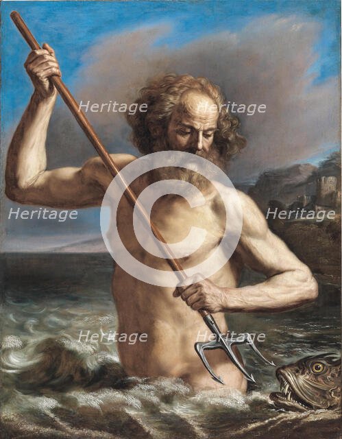 Neptune. Creator: Guercino (1591-1666).