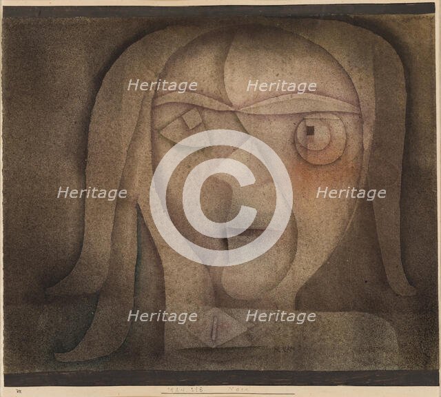 Jester, 1924. Creator: Paul Klee.