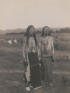 Sun dance pledgers-Cheyenne, c1910. Creator: Edward Sheriff Curtis.