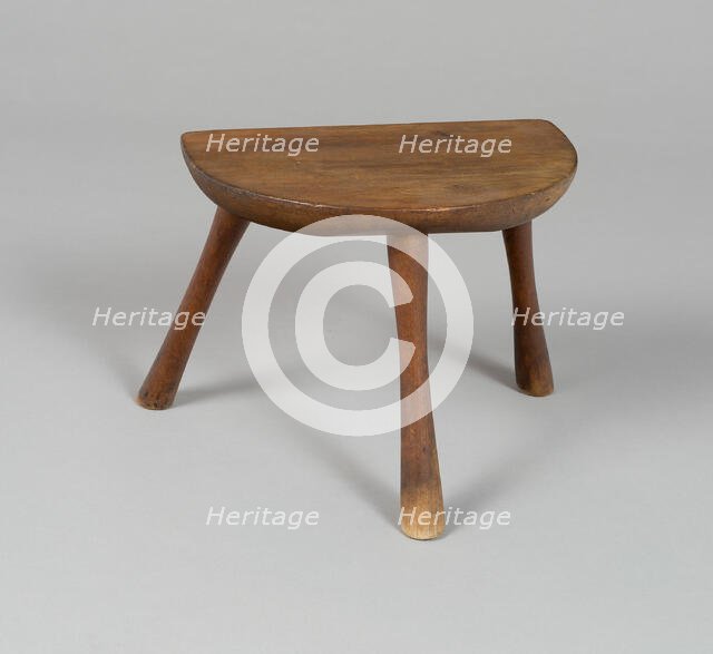 Milking Stool, 1841/60. Creator: Shaker Colony.