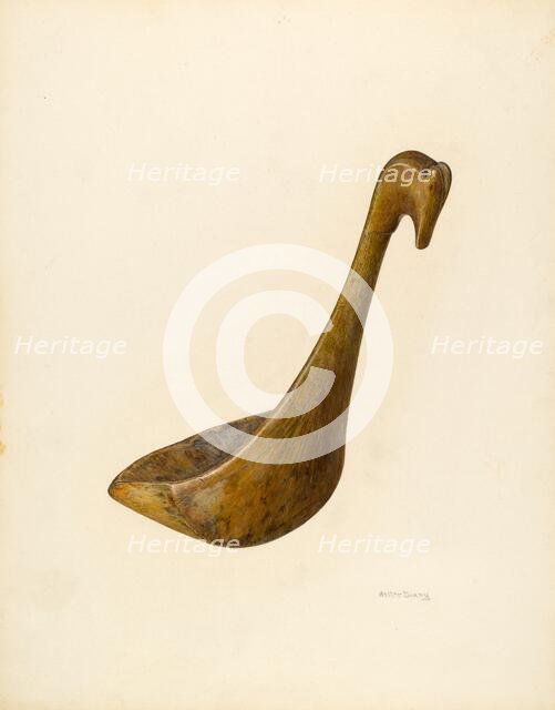 Butter Worker, c. 1941. Creator: Hester Duany.