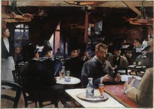 Cafe de l'ecrevisse, c1880. Creator: Unknown.