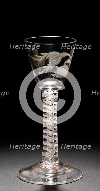 Wine Glass, 1750-1799. Creator: Unknown.