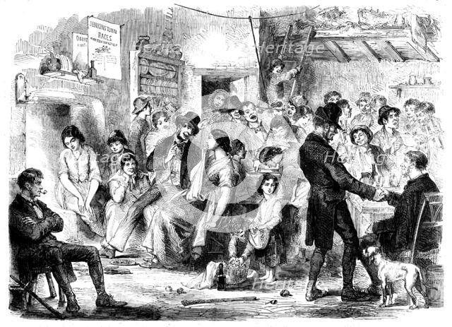 "Allhallow-Eve" - a sketch in Kilkenny by Edmund Fitzpatrick, 1858. Creator: Unknown.