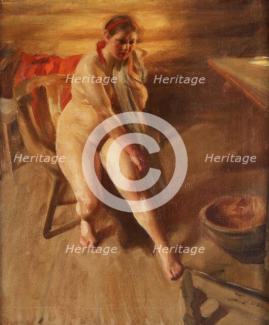 Morning, 1905. Creator: Zorn, Anders Leonard (1860-1920).