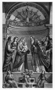 'Presentation of Jesus in the Temple', 1510 (1870). Artist: Bertrand