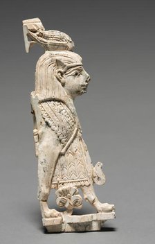 Decorative Plaque: Winged Sphinx, 900-800 BC. Creator: Unknown.