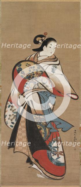 Courtesan, 1716-1735. Creator: Matsuno Chikanobu (Japanese).