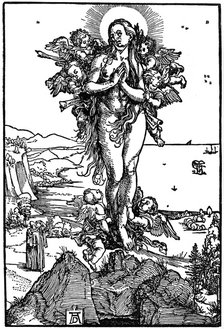 'Ascension of Maria Magdalena', 1507-1510, (1936). Artist: Albrecht Dürer