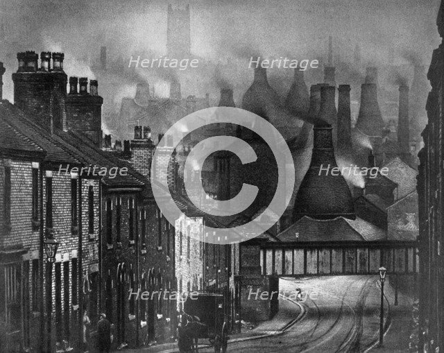 The potteries, 1926.Artist: Edgar & Winifred Ward