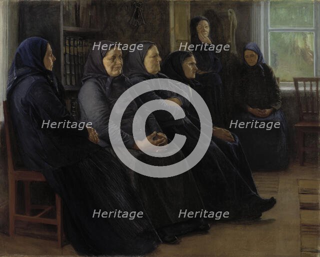 The Pietists, 1898. Creator: Venny Soldan-Brofeldt.