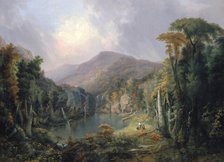 Cumberland Mountain Hunters, 1830-1840. Creator: Samuel M. Lee.