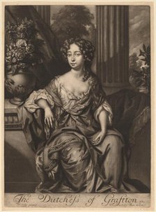 The Duchess of Grafton, 1683. Creator: Jan Verkolje.