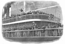 ''Good-bye! A P&O Ship leaving for Australia', 1890. Creator: Unknown.