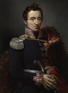 Portrait of Prince Konstanty Czartoryski (1773-1860), 1821. Creator: Pierre Antoine Augustin Vafflard.