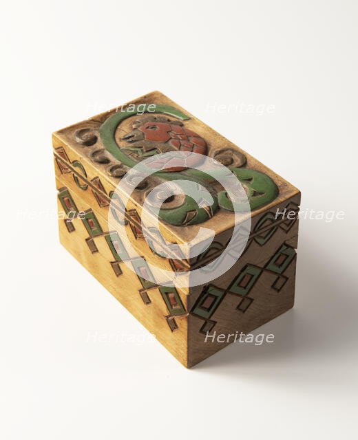 The Box. Designed by Princess Maria Tenisheva, c. 1903. Creator: Workshop of Princess Maria Tenisheva in Talashkino.