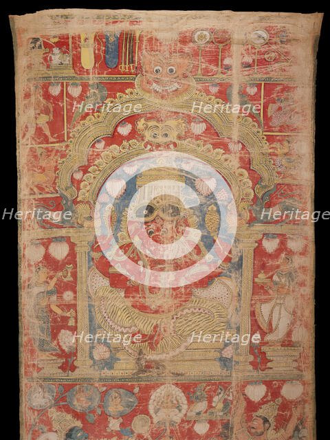 A Vaishnava Scroll, between 1650 and 1700. Creator: Unknown.