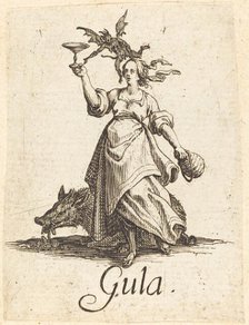 Gluttony, probably after 1621. Creator: Jacques Callot.
