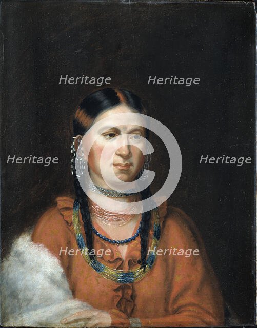 Little Eagle, "Wad-ben-de-ba", 1822. Creator: Unknown.