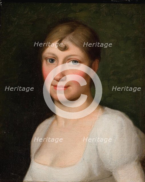 Christine Rebekka Eckersberg, née Hyssing, 1809. Creator: CW Eckersberg.