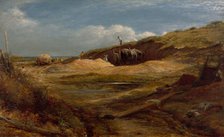 The Sand Pits, Hampstead Heath, 1834. Creator: John Linnell.