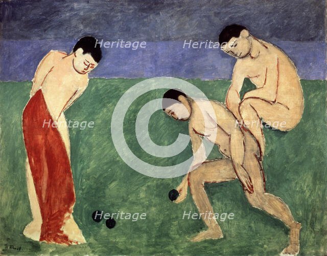 'A Game of Bowls', 1908.  Creator: Henri Matisse.