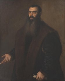 Portrait of the Nuremburg Merchant and Collector Willibald Imhoff the Elder (1519-1580). Creator: Titian.
